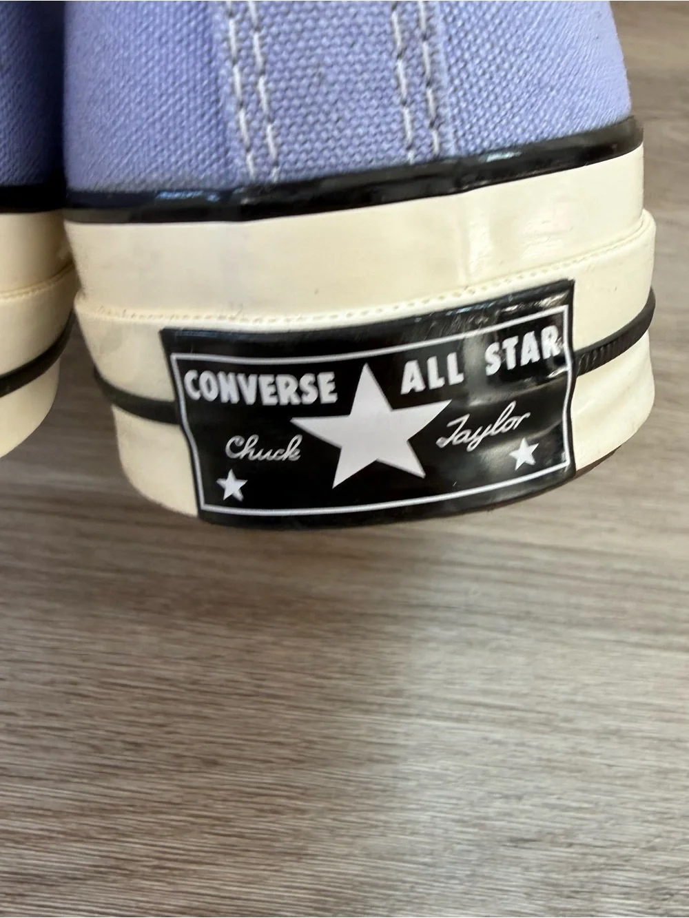 Converse Chuck Taylor All-Star 70 Hi Lavender Ultra Violet Men’s 8.5 Women 10.5 - Picture 6 of 8